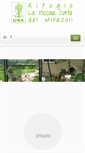 Mobile Screenshot of lapiccolacortedeimiracoli.it